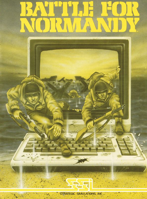 Manual for Battle for Normandy (DOS): Front