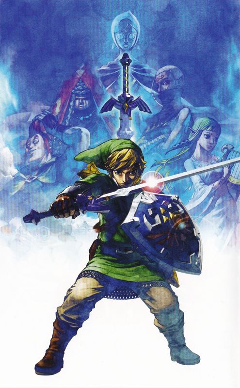 Inside Cover for The Legend of Zelda: Skyward Sword (Nintendo Switch): Left Side