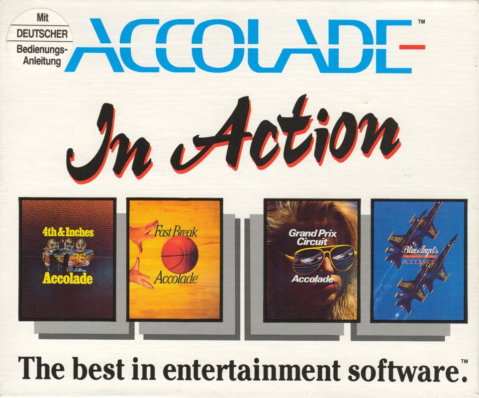 Front Cover for Accolade In Action (DOS)