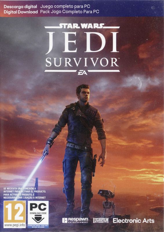 Front Cover for Star Wars: Jedi - Survivor (Windows) (retail release with download code)