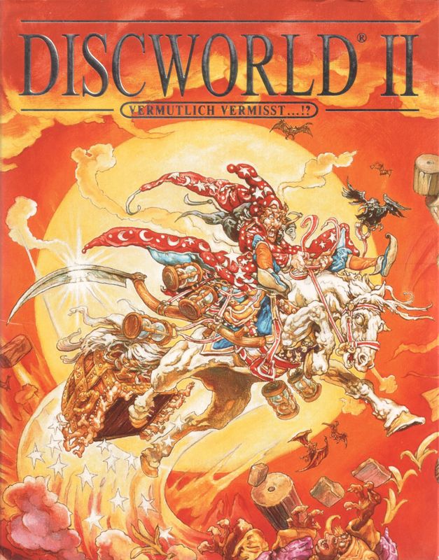 Front Cover for Discworld II: Mortality Bytes! (DOS and Windows)