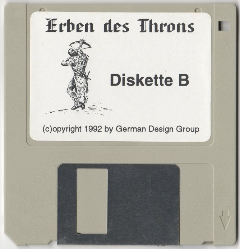 Media for Heirs to the Throne (DOS): Disk B