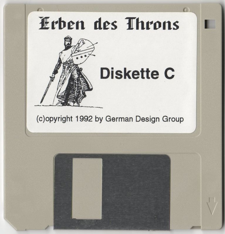 Media for Heirs to the Throne (DOS): Disk C