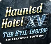 Front Cover for Haunted Hotel XV: The Evil Inside (Collector's Edition) (Macintosh and Windows) (Big Fish Games release)