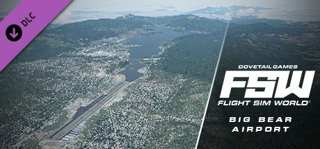 Front Cover for FSW: Flight Sim World - Big Bear City Airport (Windows) (Steam release)