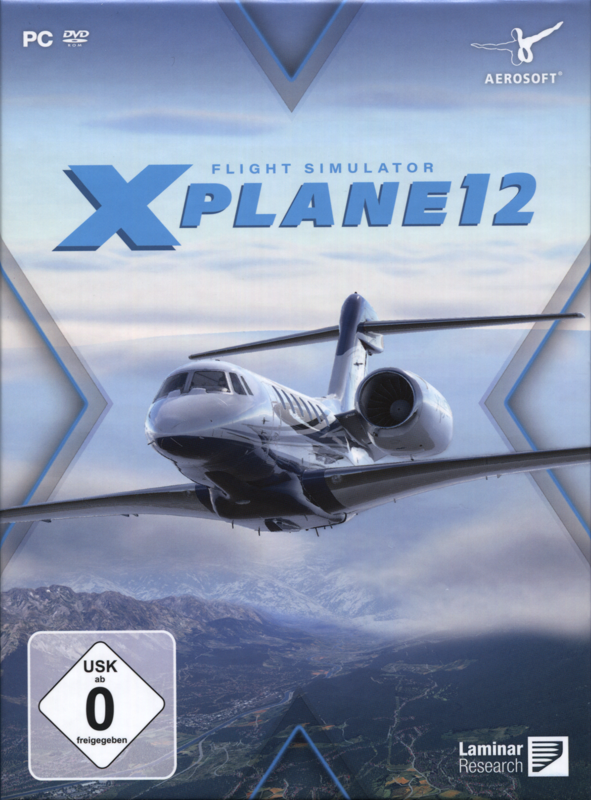 Front Cover for X-Plane 12 (Linux and Macintosh and Windows)
