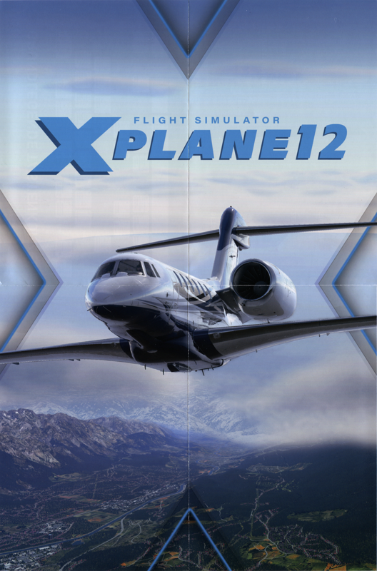 Reference Card for X-Plane 12 (Linux and Macintosh and Windows): Front
