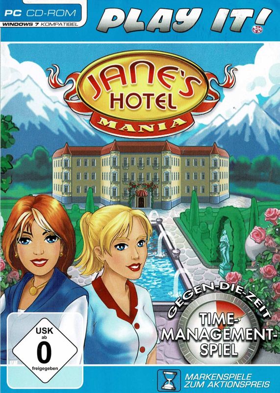 Front Cover for Jane's Hotel Mania (Windows) (Play It! release)