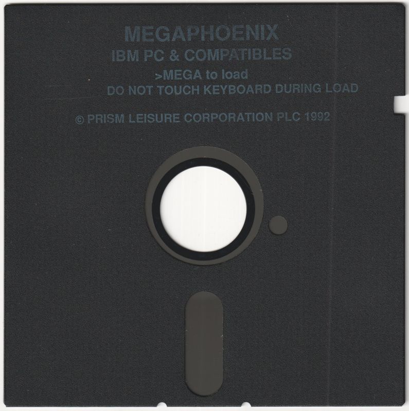 Media for Mega Phoenix (DOS) (PLC PC Hits Dual Media release): 5.25" Disk