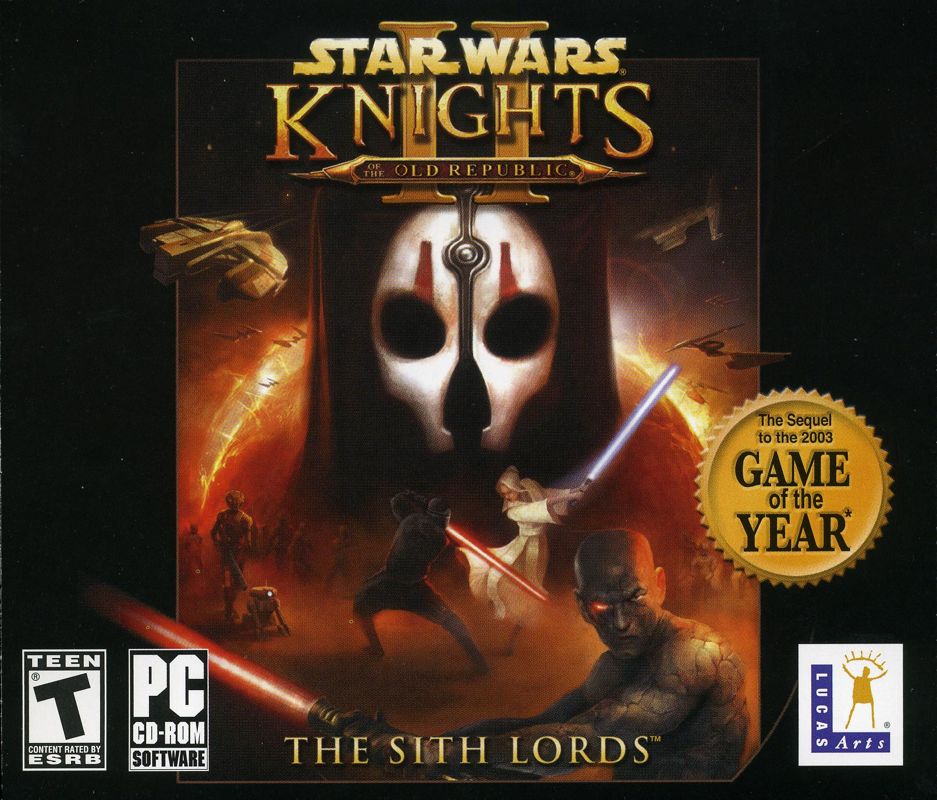 Other for Star Wars: Knights of the Old Republic II - The Sith Lords (Windows): Jewel Case - Front