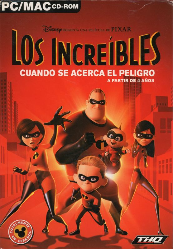 Front Cover for The Incredibles: When Danger Calls (Macintosh and Windows)