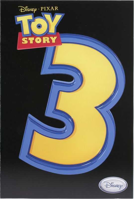 Manual for Disney•Pixar Toy Story 3 (Macintosh and Windows): Front