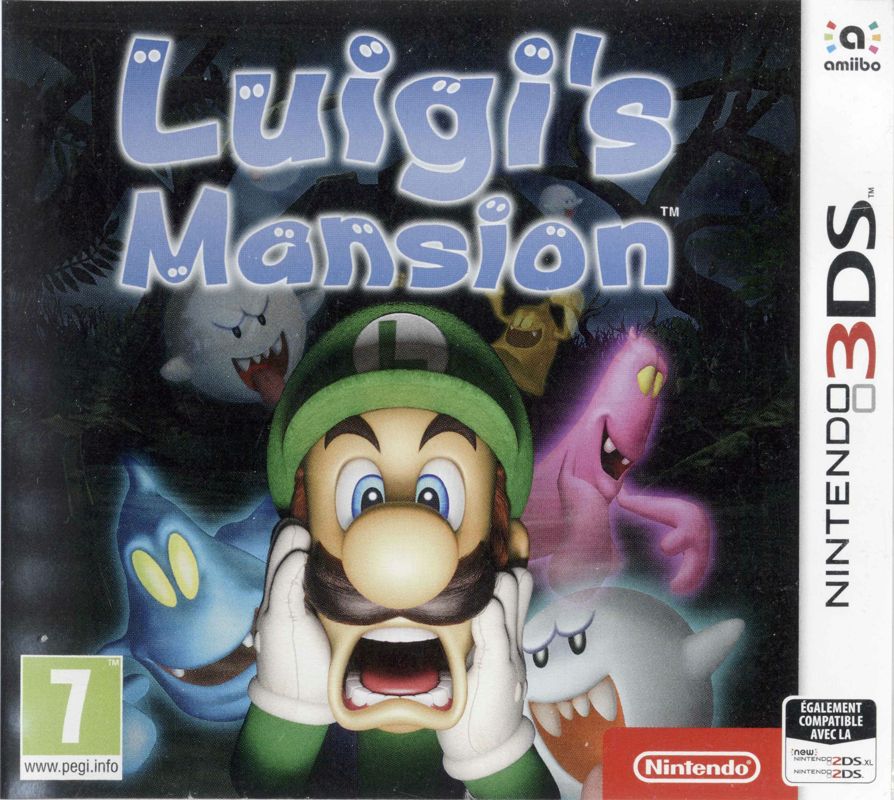 Front Cover for Luigi's Mansion (Nintendo 3DS)