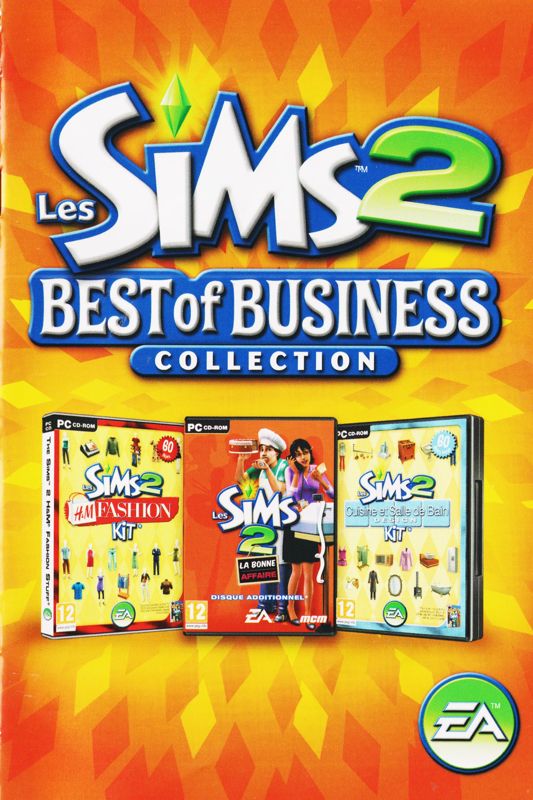 Manual for The Sims 2: Best of Business Collection (Windows): Front (32-page)