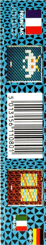 Back Cover for Arkanoid (Commodore 64) (Cassette Tape Release)