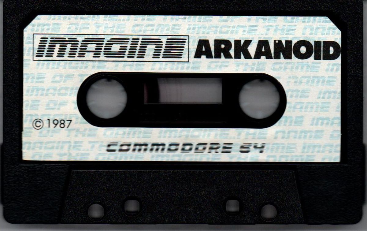 Media for Arkanoid (Commodore 64) (Cassette Tape Release)