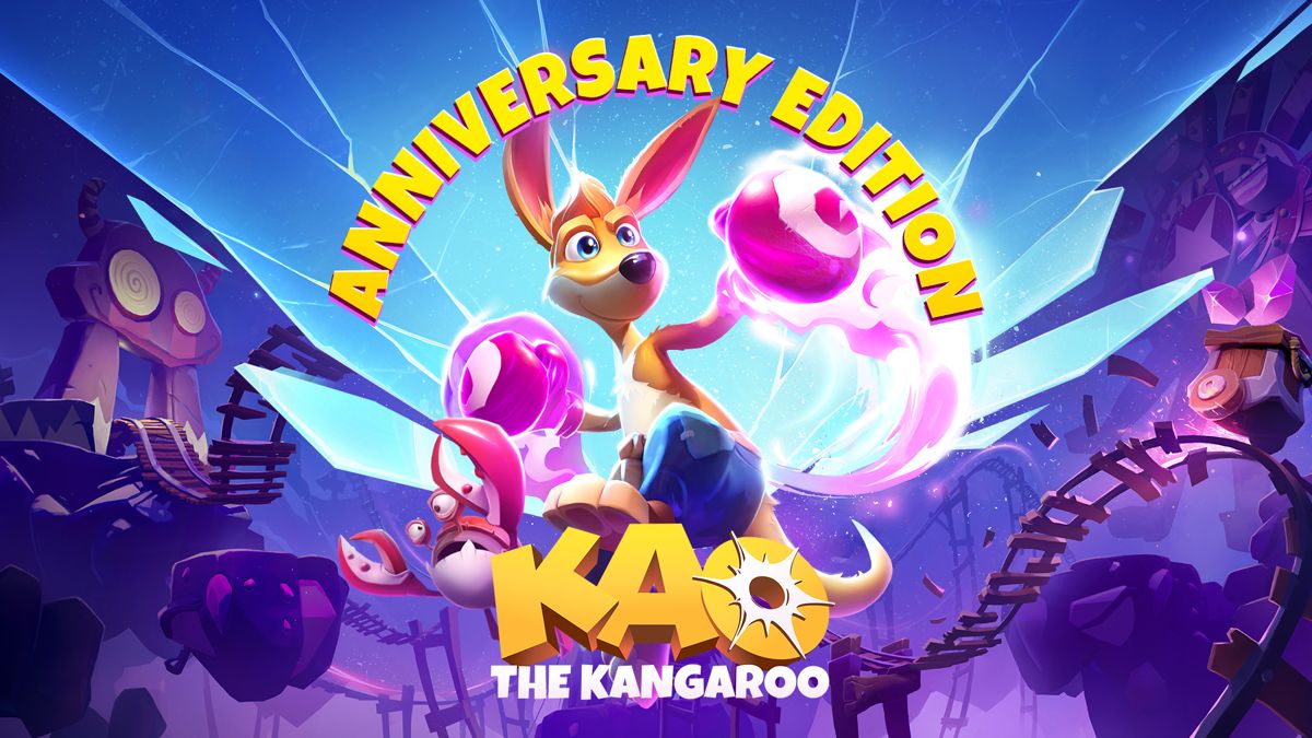 Front Cover for Kao the Kangaroo: Anniversary Edition (Nintendo Switch) (download release)