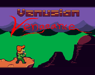 Front Cover for Venusian Vengeance (Windows) (itch.io release)