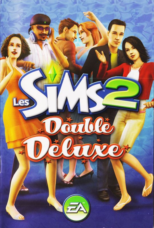 Manual for The Sims 2: Double Deluxe (Windows): Front (64-page)