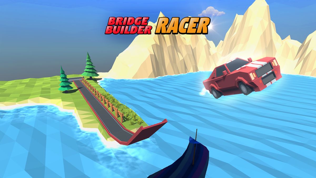 Front Cover for Bridge Builder Racer (Nintendo Switch) (download release)