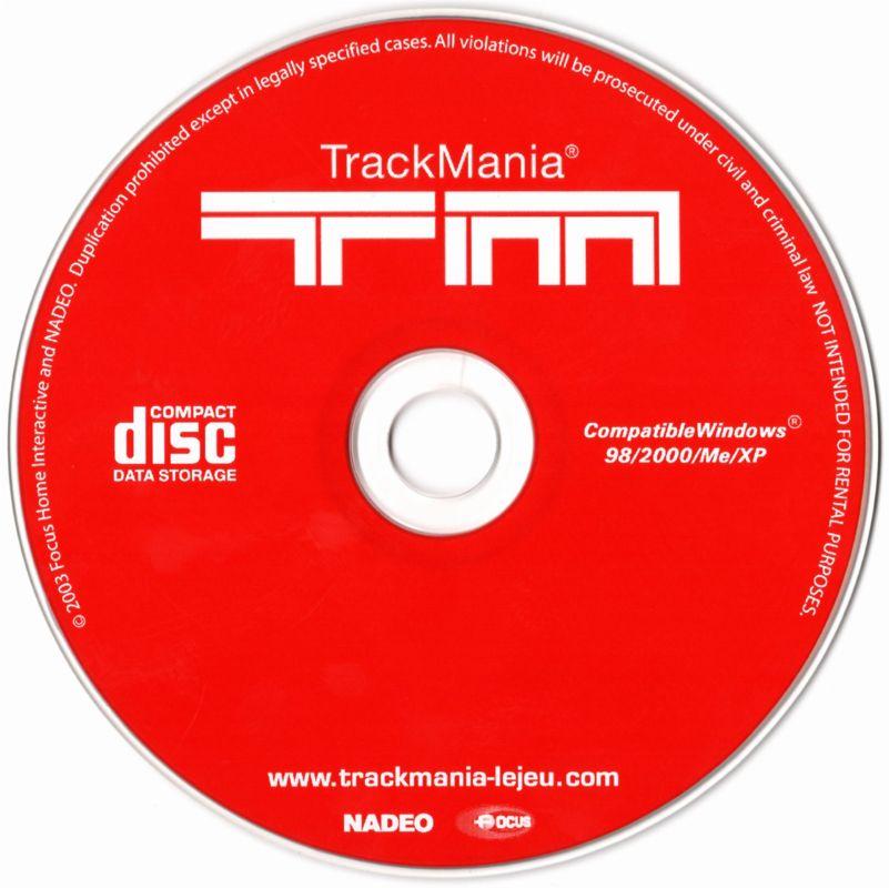 Media for TrackMania (Windows)