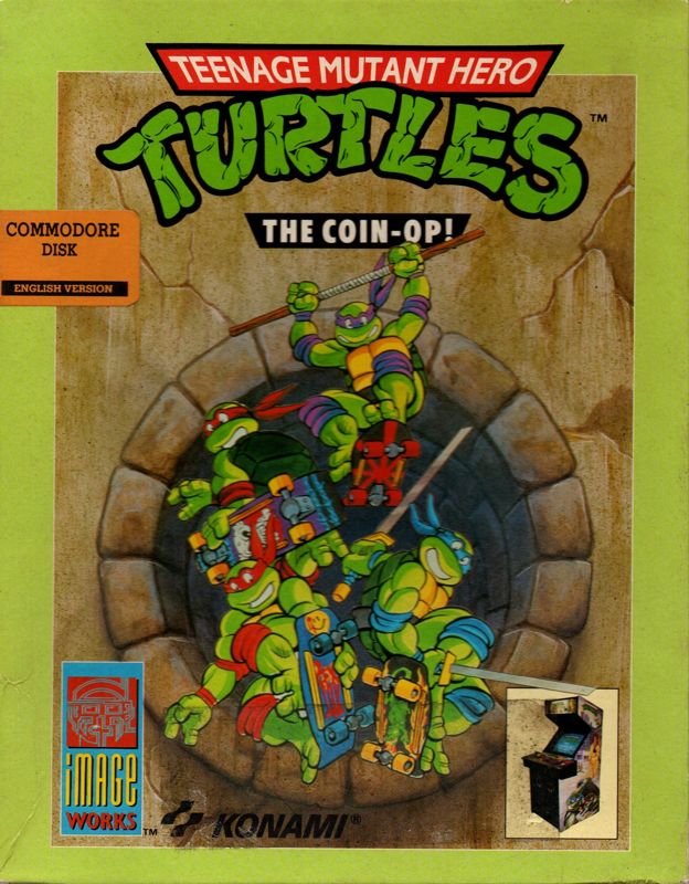 Teenage Mutant Ninja Turtles cover or packaging material - MobyGames