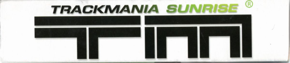 Other for TrackMania Sunrise eXtreme + TrackMania Nations ESWC (Collector's Edition) (Windows): Slipcase - Spine/Sides