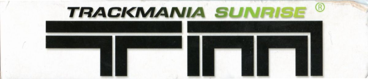 Other for TrackMania Sunrise eXtreme + TrackMania Nations ESWC (Collector's Edition) (Windows): Slipcase - Spine/Sides