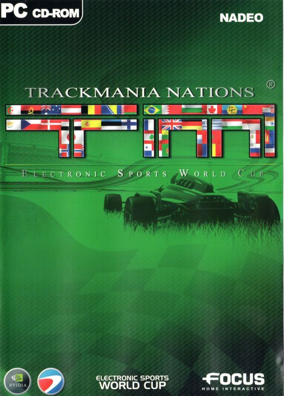 Front Cover for TrackMania Sunrise eXtreme + TrackMania Nations ESWC (Collector's Edition) (Windows): Game 2/2