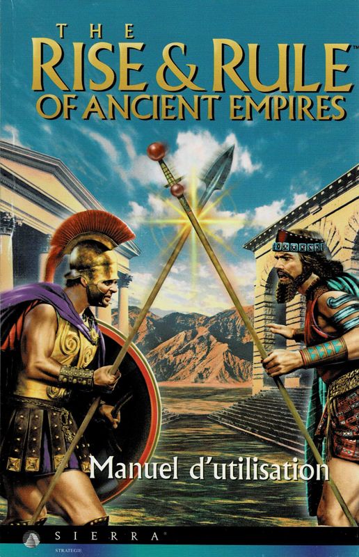 Manual for The Rise & Rule of Ancient Empires (Windows and Windows 3.x): Front