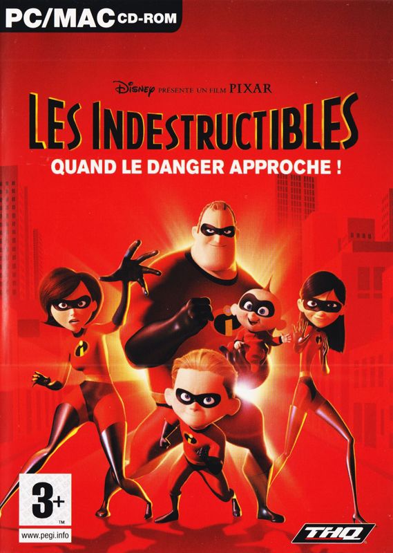 Front Cover for The Incredibles: When Danger Calls (Macintosh and Windows)