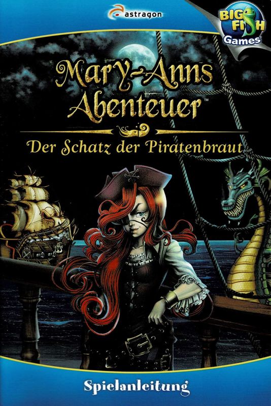 Manual for The Adventures of Mary Ann: Lucky Pirates (Windows): Front