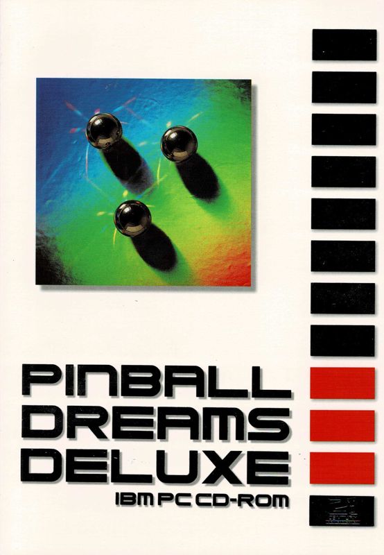 Manual for Pinball Arcade (DOS): Front