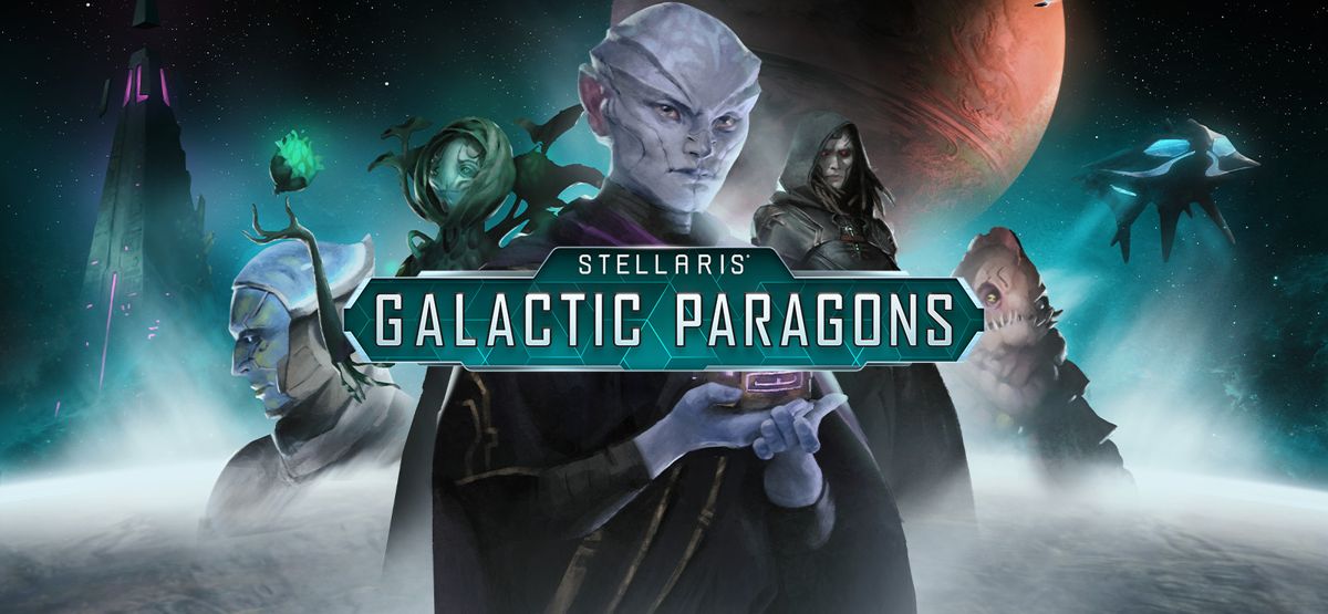 Front Cover for Stellaris: Galactic Paragons (Linux and Macintosh and Windows) (GOG.com release)