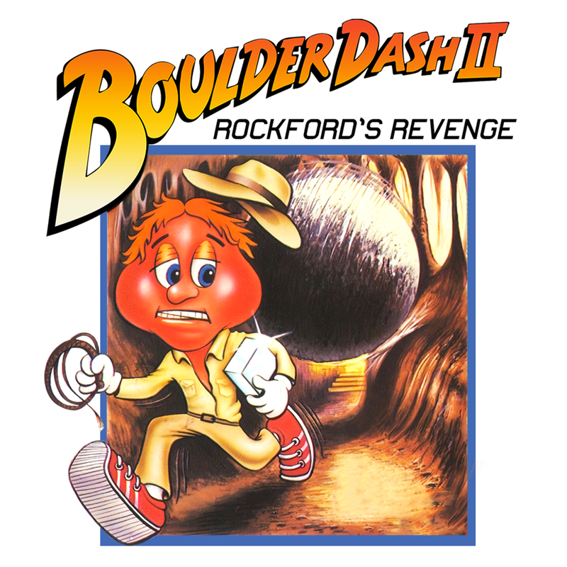 Front Cover for Boulder Dash II: Rockford's Revenge (Antstream)