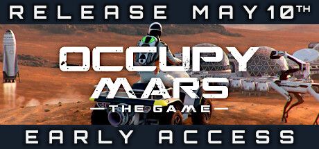 Front Cover for Occupy Mars: The Game (Windows) (Steam release): 1st version