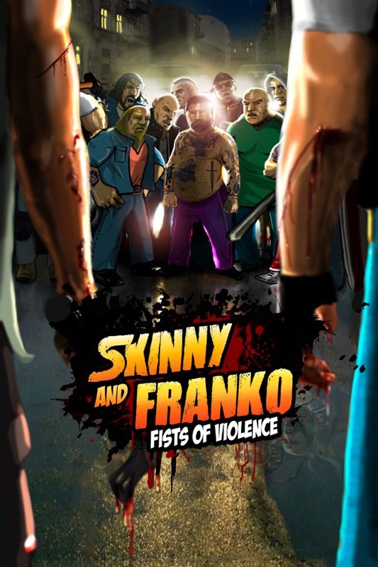 Front Cover for Skinny & Franko: Fists of Violence (Xbox One and Xbox Series) (download release)