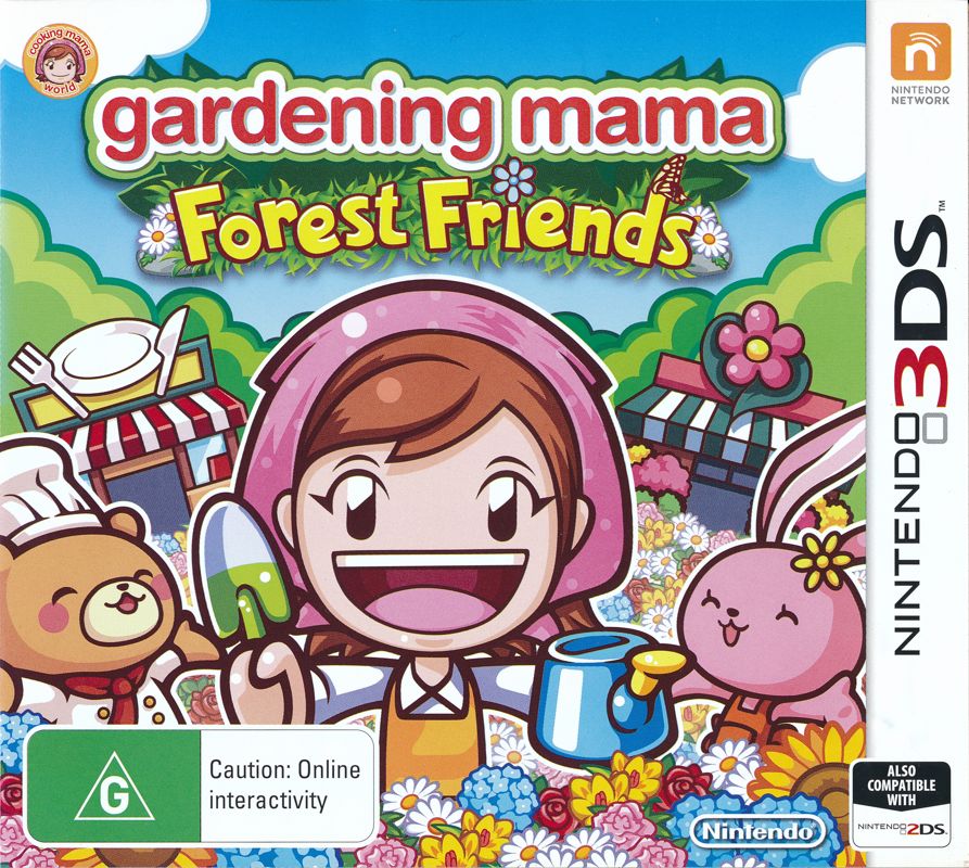 Front Cover for Gardening Mama 2: Forest Friends (Nintendo 3DS)
