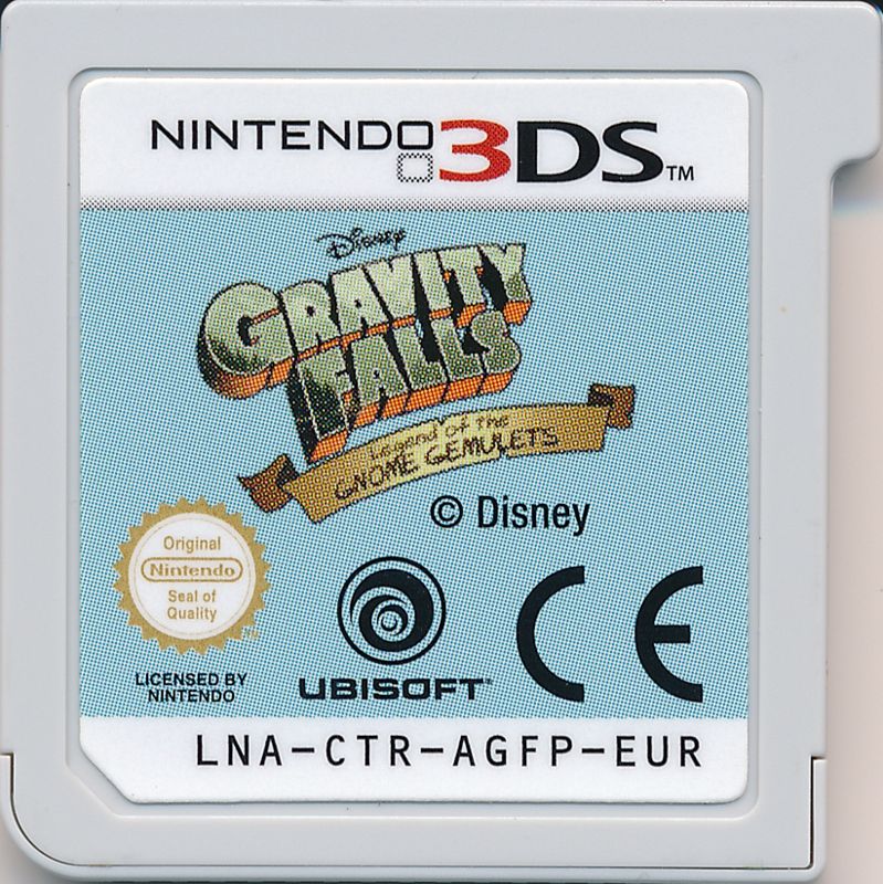 Media for Disney Gravity Falls: Legend of the Gnome Gemulets (Nintendo 3DS): Front