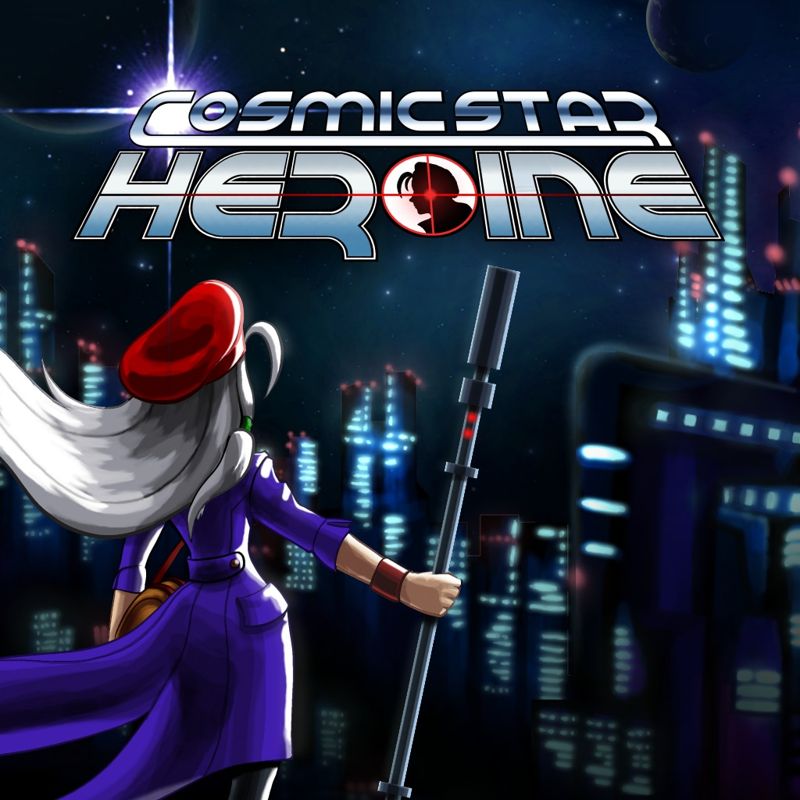 Front Cover for Cosmic Star Heroine (PS Vita and PlayStation 4) (download release)