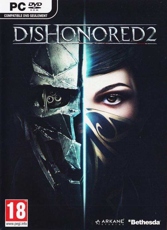 Dishonored 2 cover or packaging material MobyGames