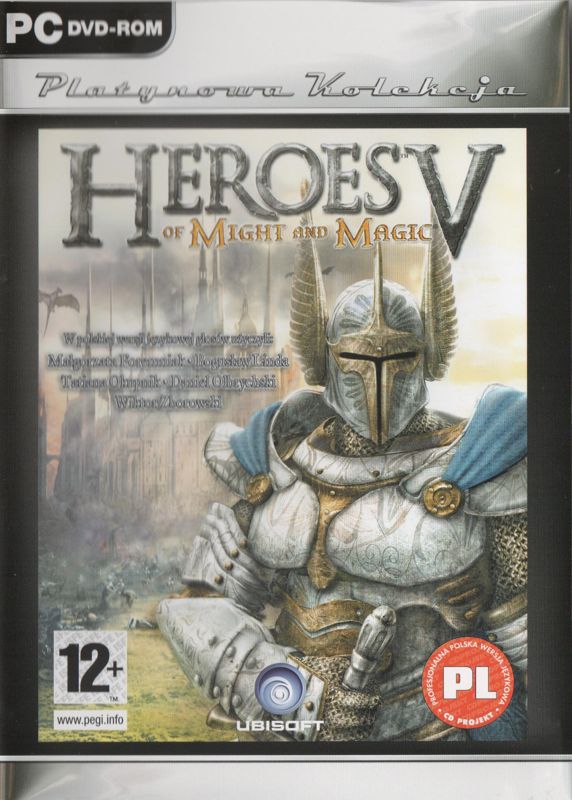 Front Cover for Heroes of Might and Magic V (Windows) (Platynowa Kolekcja release)