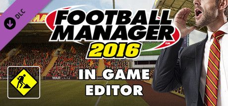 Front Cover for Football Manager 2016: In-Game Editor (Linux and Macintosh and Windows) (Steam release)