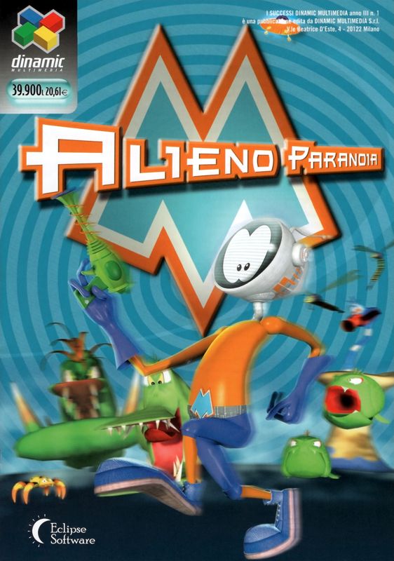 Manual for M: Alien Paranoia (Windows): Front