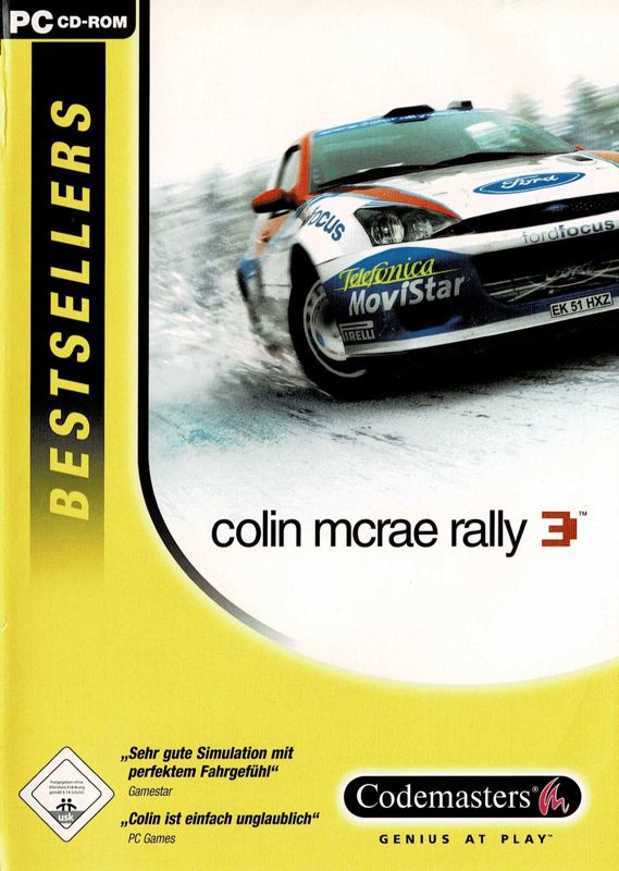 Front Cover for Colin McRae Rally 3 (Windows) (Bestsellers release)