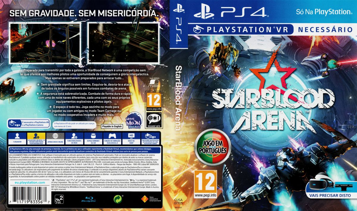 Full Cover for StarBlood Arena (PlayStation 4)