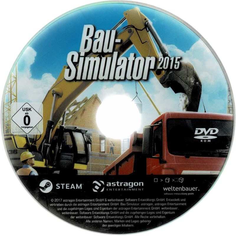 Media for Construction Simulator 2015 (Macintosh and Windows) (Software Pyramide release)