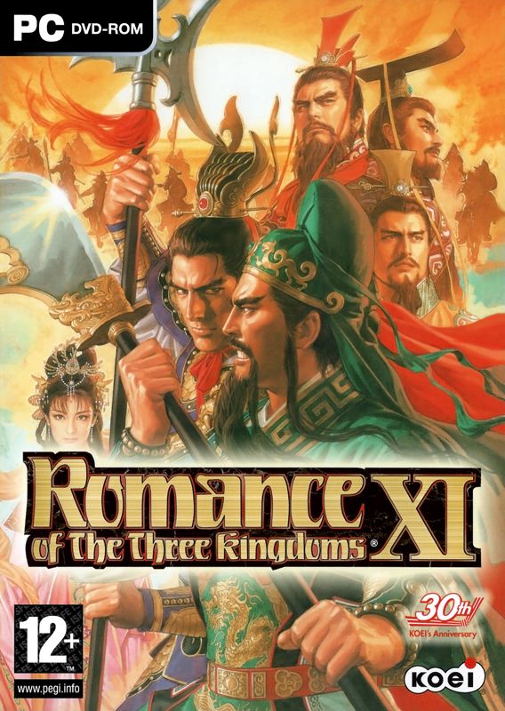 Front Cover for Romance of the Three Kingdoms XI (Windows)