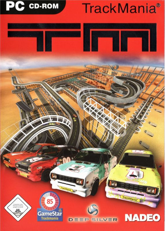 Front Cover for TrackMania (Windows) (Hammer Preis release)