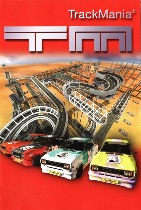 Manual for TrackMania (Windows) (Hammer Preis release): Front